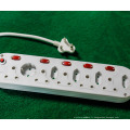 SA-025 Afrique du Sud Power SOCKETS 5 voies 7 façons usb 10 voies SWITCH led